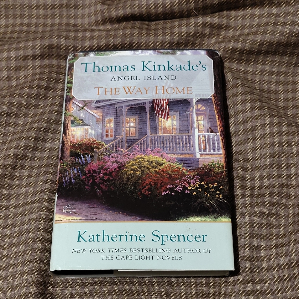 Like New , Thomas Kinkade's Angel Island: The Way Home Book, Hardcover.
